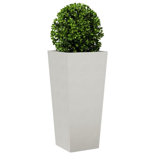 vidaXL Plantekasser 2 stk 35x35x75 cm rustfritt stål