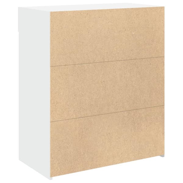 vidaXL Skänk vit 80x42,5x93 cm konstruerat trä