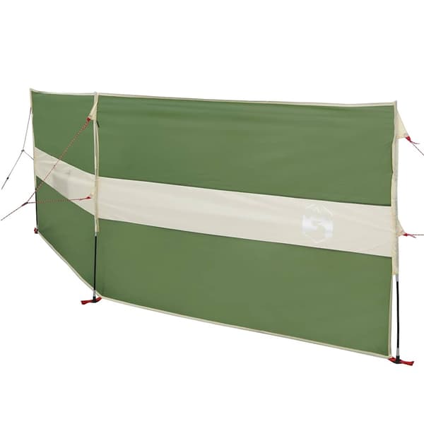 vidaXL Vindskydd för camping grön 344x120 cm vattentät