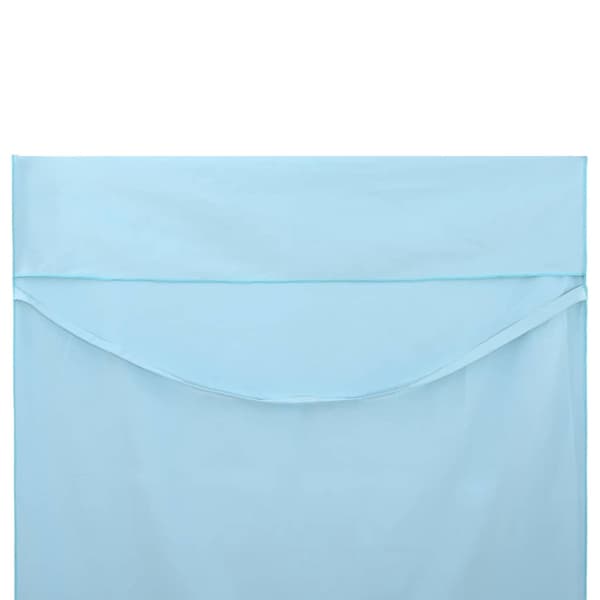 vidaXL Solstolshanddukar 2 st Blå 210 x 75 cm Polyester och polyamid