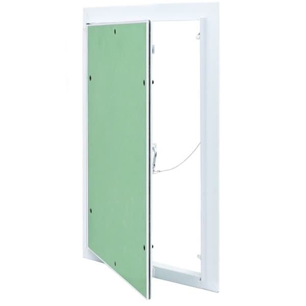 vidaXL Access Panel Grön, Silver Aluminium, Gips 450 x 300 x 12,5 mm