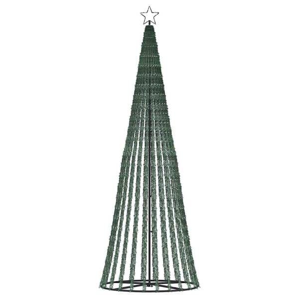 vidaXL LED julgran 475 LEDs varmvit 247 cm
