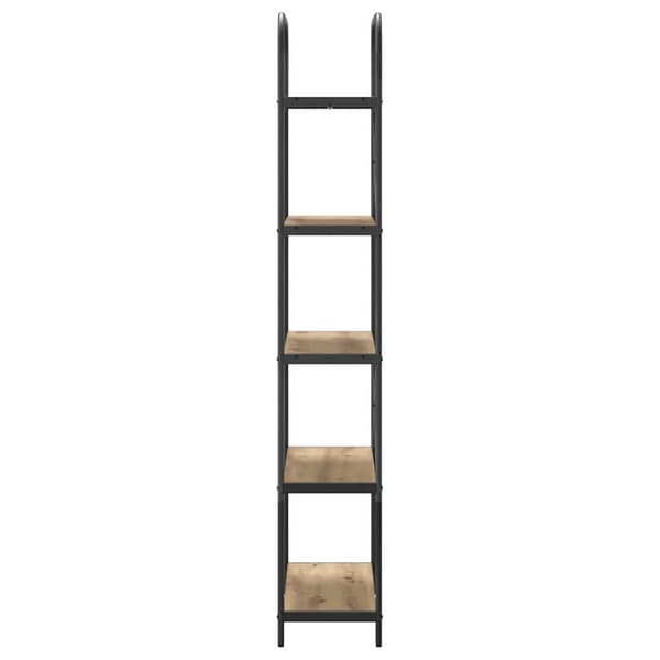 vidaXL Bokhylle Artisan Eik 80 x 30 x 183 cm Konstruert tre