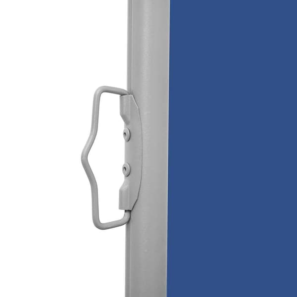 vidaXL Uttrekkbar sidemarkise 140x1200 cm blå