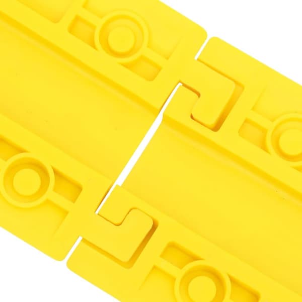 vidaXL Kabelbeskyttere 4 stk 98,5 cm gul