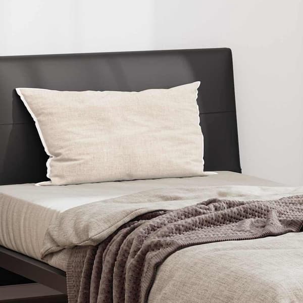 vidaXL Kudde med kudde Vit 61 x 41 x 20 cm Polyester