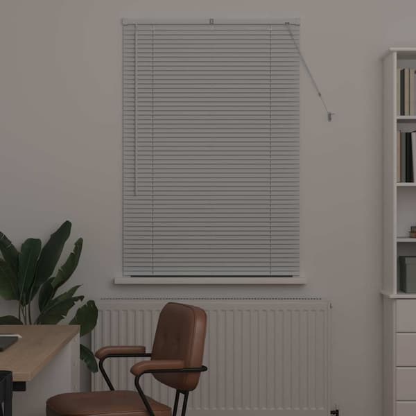vidaXL Persienner Vit 130 x 85 cm Aluminium
