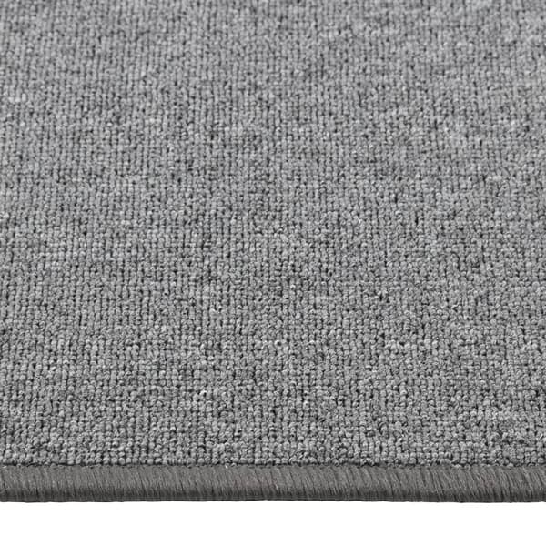 vidaXL Gångmatta mörkgrå 80x150 cm