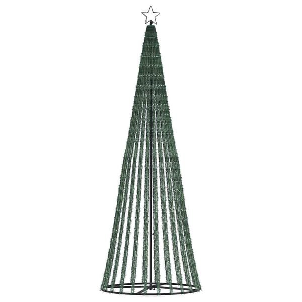 vidaXL LED julgran 475 LEDs varmvit 247 cm