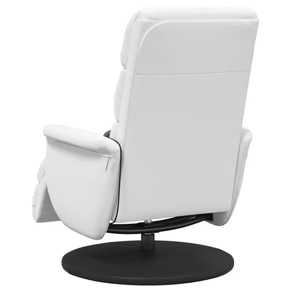 vidaXL Massagestol Vit 71 x 98 x 106 cm Konstläder