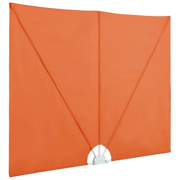 vidaXL Sidomarkis för terrass terrakotta 240x160 cm