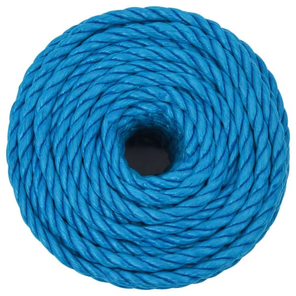 vidaXL Rep blå 12 mm 50 m polypropylen