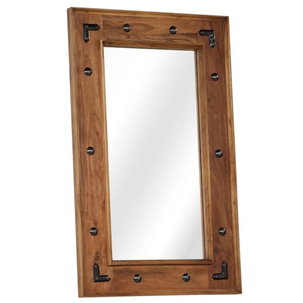 vidaXL Speil heltre akasie 50x80 cm