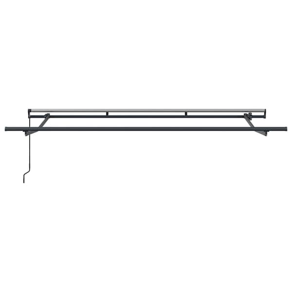 vidaXL Markiseramme Antrasitt 3,5 x 2 m Metall