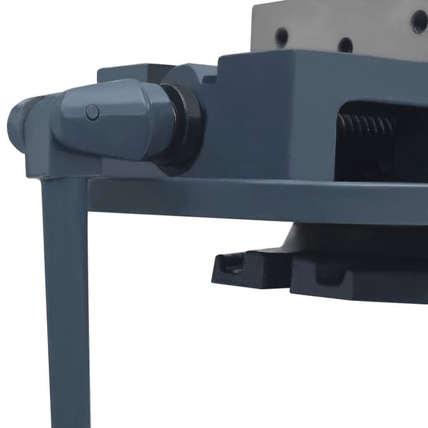 vidaXL Roterbart skruvstycke gjutjärn 160 mm