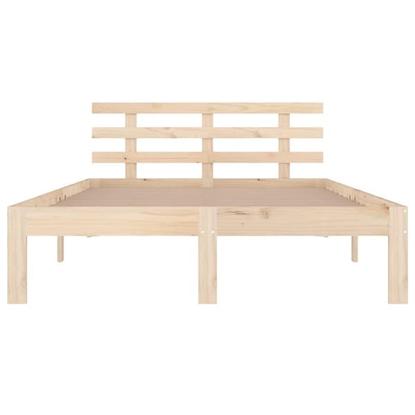vidaXL Sengeramme heltre 140x190 cm