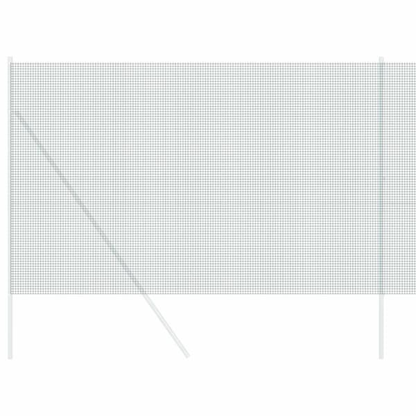 vidaXL Svetsat trådstängsel Grön