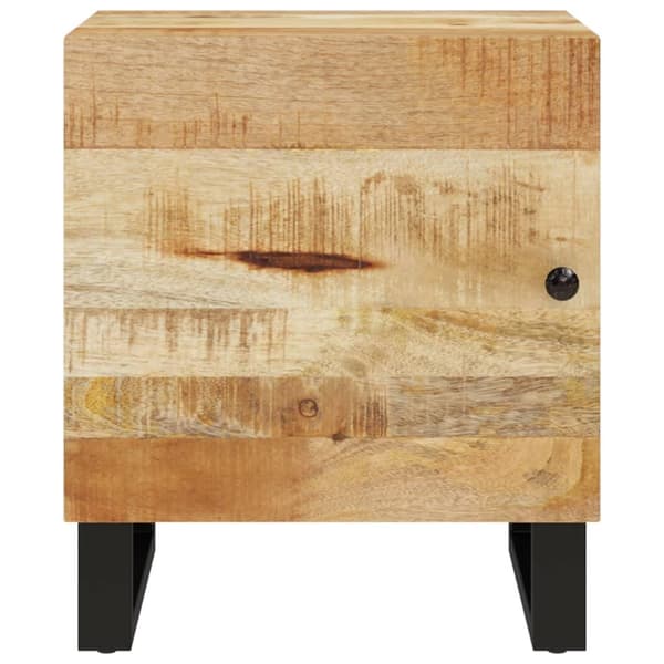 vidaXL Nattbord 40x33x46 cm heltre mango