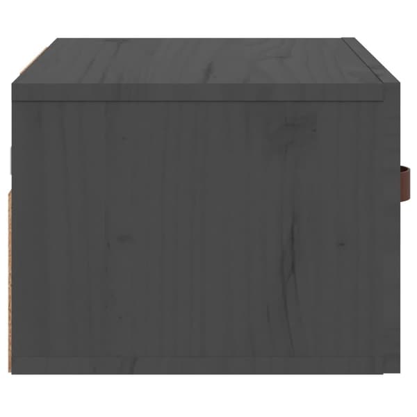 vidaXL Väggmonterade sängbord 2 st grå 40x29,5x22 cm