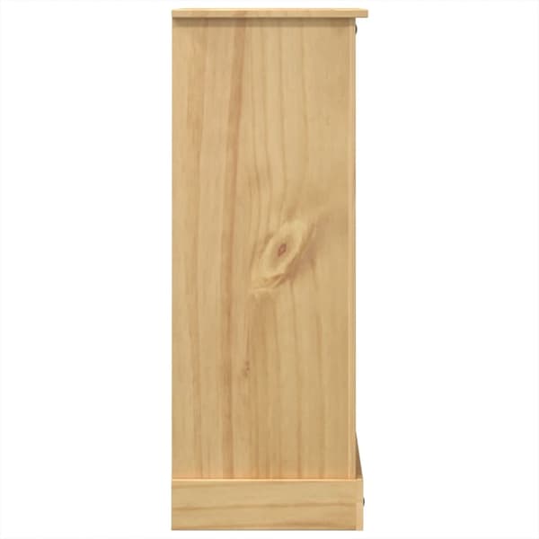 vidaXL Kommode Corona 80x43x114 cm heltre furu