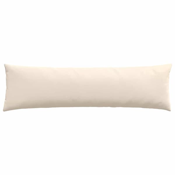 vidaXL Soffkuddar 2 st Beige 145 x 40 cm tyg