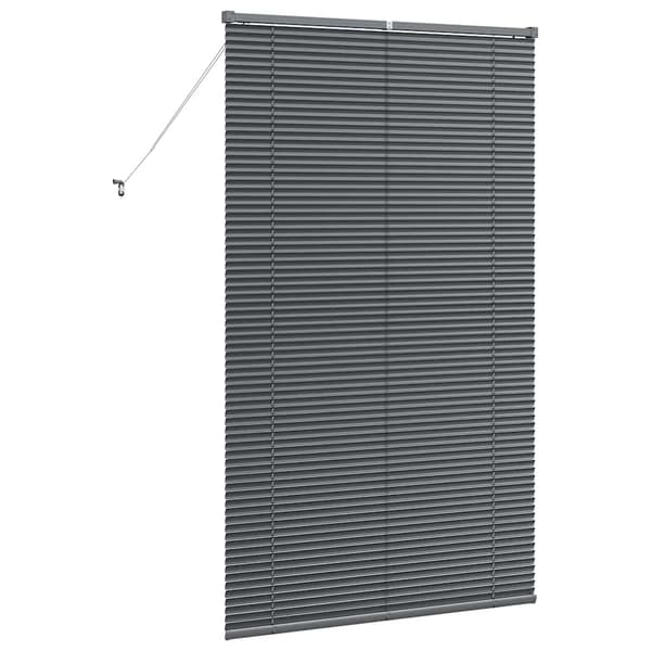 vidaXL Persienner Mörkgrå 175 x 105 cm Aluminium