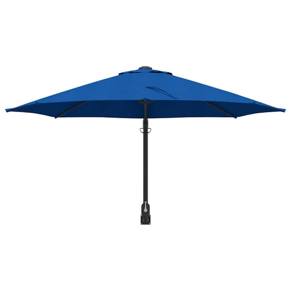 vidaXL Hageparasol Azurblå 248 x 248 x 148 cm Polyester og stål
