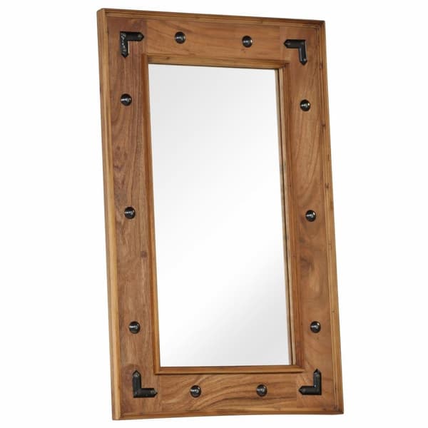 vidaXL Speil heltre akasie 50x80 cm