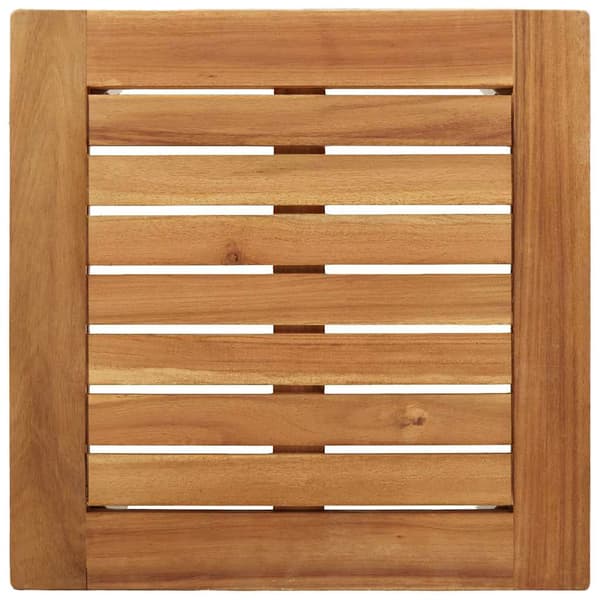 vidaXL Hage Spisegruppe 3 pcs Brun Solid akasietre