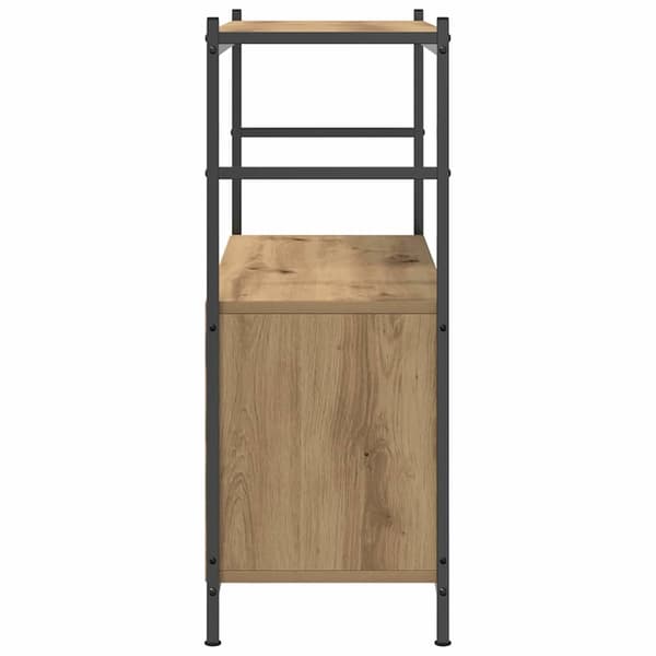 vidaXL Bokhylle artisan eik 80 x 30 x 78.5 cm Konstruert tre
