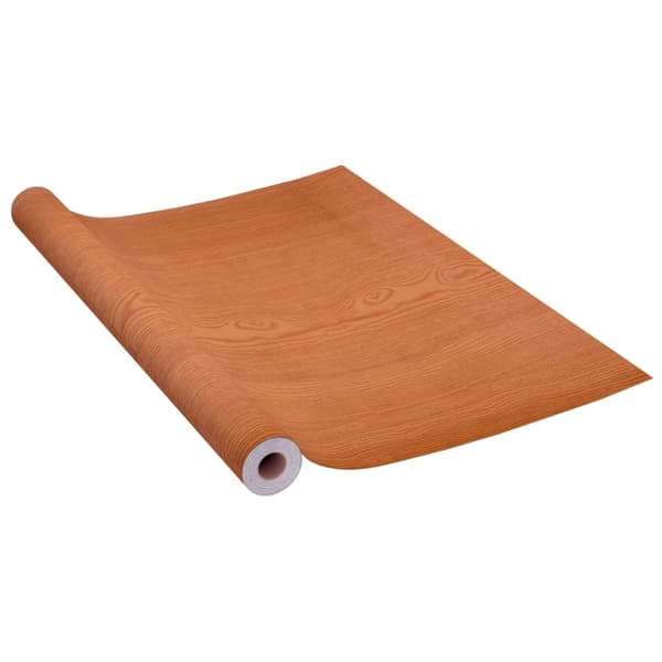 vidaXL Selvklebende folie til møbler lys eikefarge 500x90 cm PVC