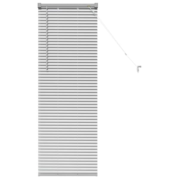 vidaXL Persienner Silver 130 x 45 cm Aluminium