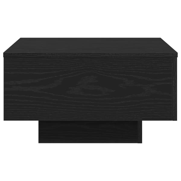 vidaXL Kaffebord Svart Eik 55 x 55 x 31 cm