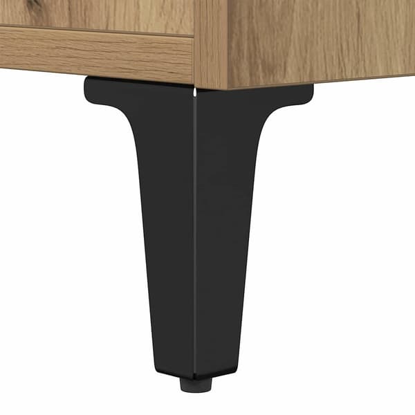 vidaXL Nattbordskap Artisan Eik 40 x 35 x 47,5 cm Konstruert tre