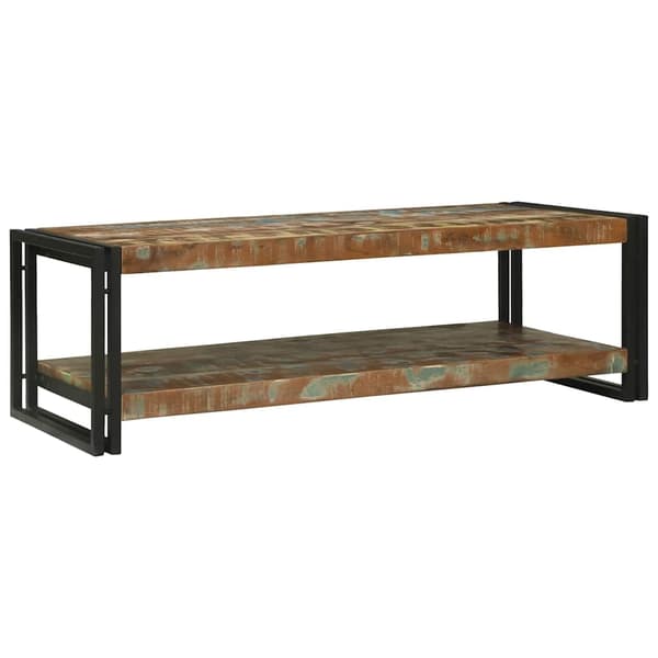 vidaXL Kommode 'ASKIM'91x40x95.5 cm Massivt träfuru
