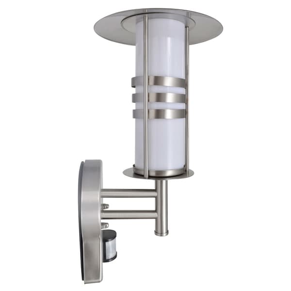 vidaXL Rustfritt stål Vegglampe med Sensor - Pagoda Form