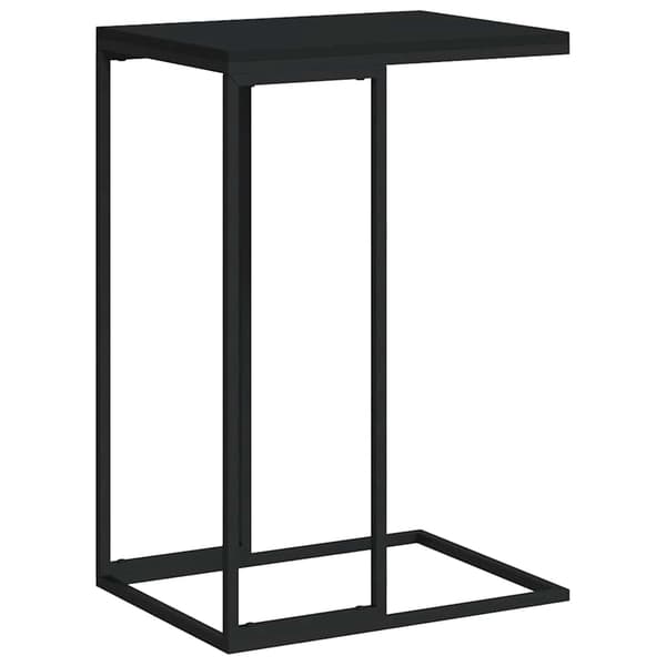 vidaXL Sidebord svart 40x30x59 cm konstruert tre