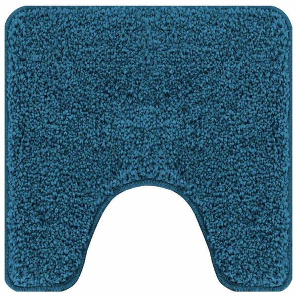 vidaXL Badmatta Blå 50 x 50 cm Polypropylen