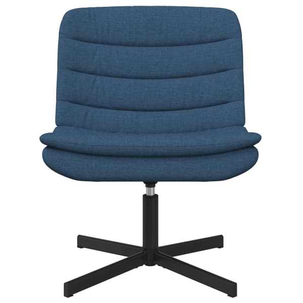 vidaXL Skrivstol Blå 63 x 75 x 76 cm tyg