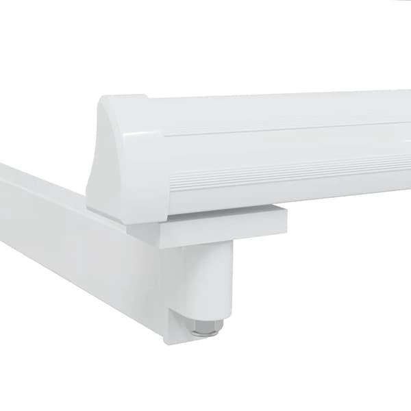 vidaXL Utdragbar markisram Vit 500 × 300 cm Aluminium