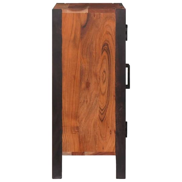 vidaXL Serviesskap Brun 55 x 30 x 75 cm Solid akasietre