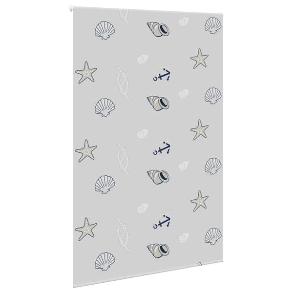 vidaXL Rullgardin för dusch 160x240 cm tyg bredd 156 cm