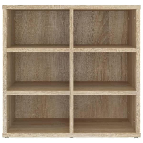 vidaXL Skoskap sonoma eik 52,5x30x50 cm