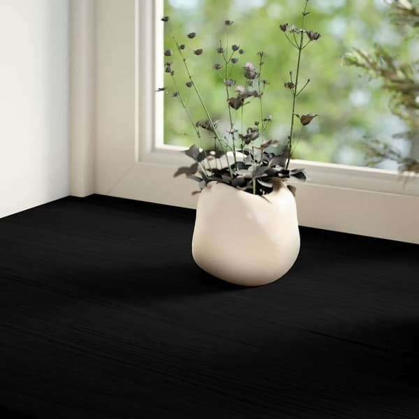 vidaXL Vinduskarmer 2 stk mørkebrun 90x15x2 cm heltre eik