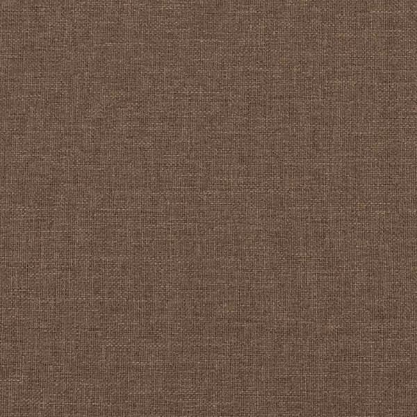 vidaXL 2-sitssoffa brun 120 cm tyg