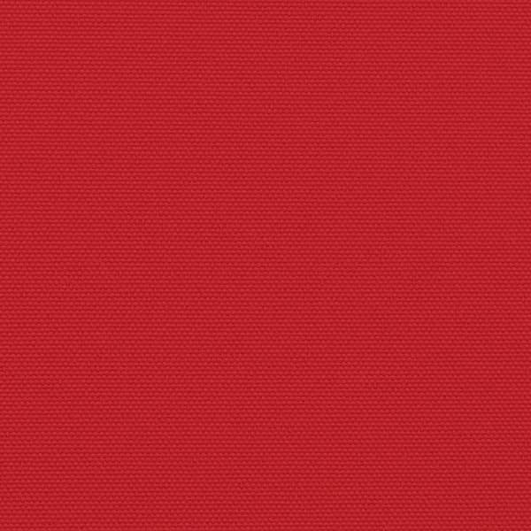 vidaXL Infällbar sidomarkis röd 120x1200 cm
