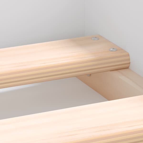 vidaXL Sengeramme hvit 75x190 cm