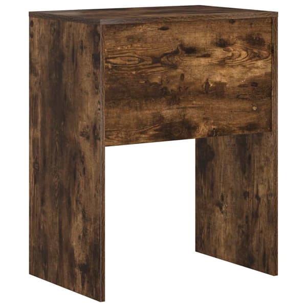 vidaXL Skrivebord Røkt eik 60 x 40 x 76 cm