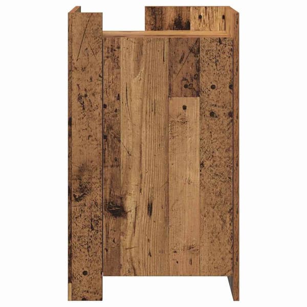 vidaXL Sideboard Gammalt trä 45 x 35 x 75 cm