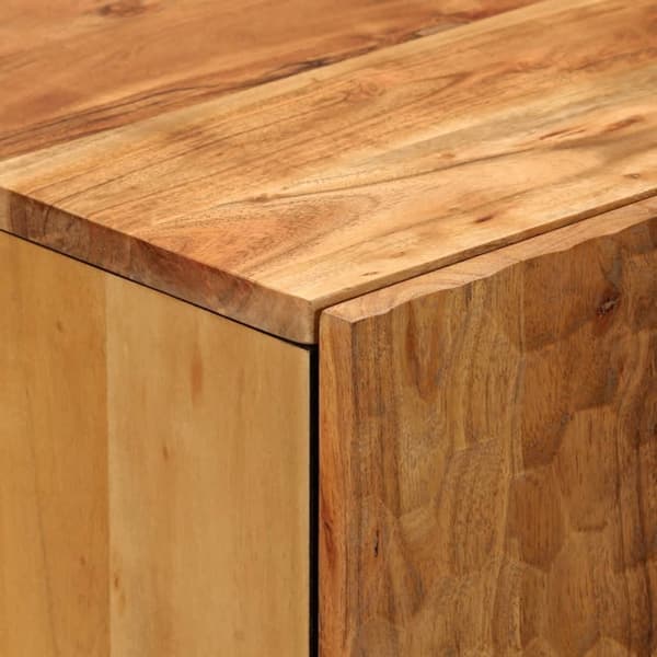 vidaXL Sideskap 40x33x75 cm heltre akasie